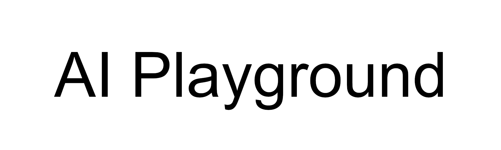 AI Playground